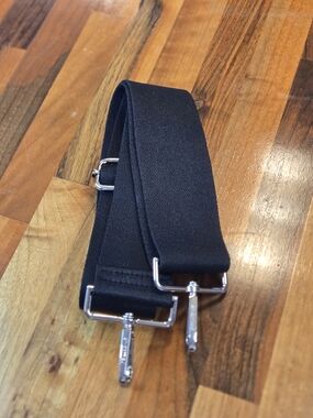Ah-Dorned Black Canvas Replacement Bag Strap - 2" Adjustable